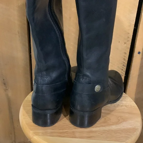 Etienne Aigner Wide Shaft Riding Boots - Picture 6 of 10